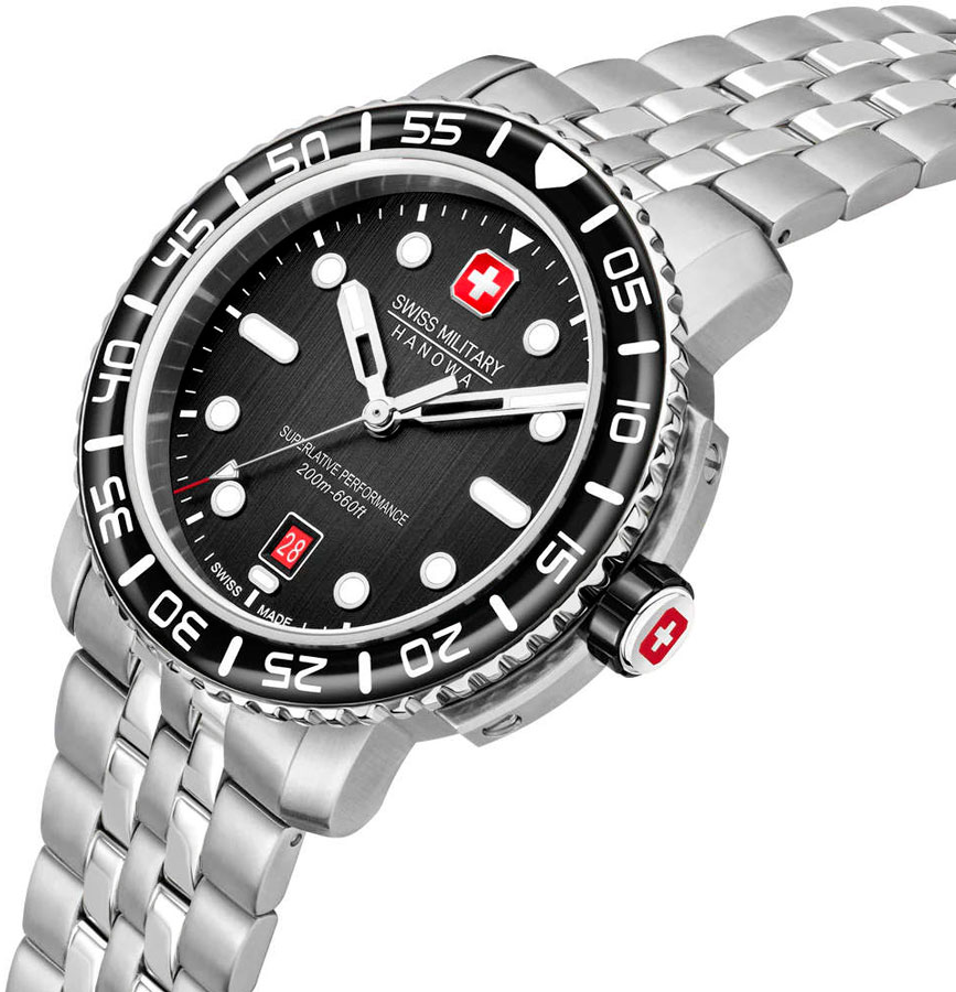 Swiss Military Hanowa Black Marlin SMWGH0001702 — фотография 3